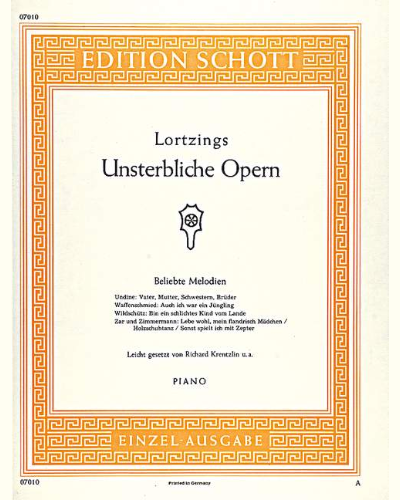 Lortzing's Immortal Operas — 洛尔青