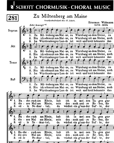 Zu Miltenberg am Maine — Erasmus Widmann