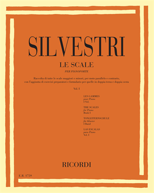 Scales for Piano, Vol. 1 — Silvestri Remo