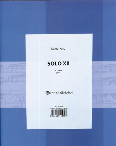 Solo XII — Kalevi Aho