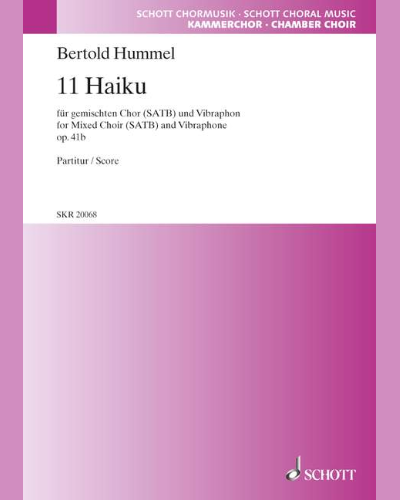 11 Haiku — Bertold Hummel