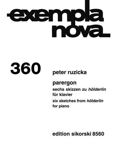 Parergon — Peter Ruzicka