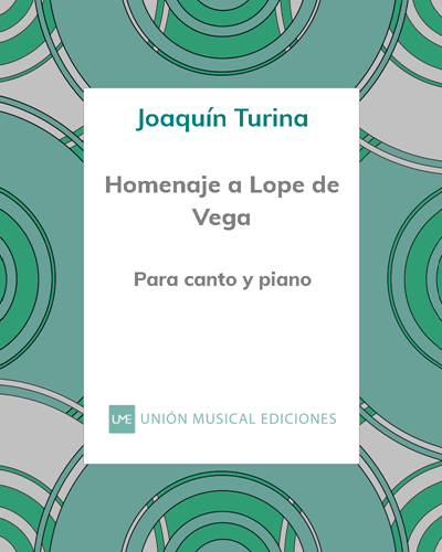 Homenaje a Lope de Vega, op. 90 — Joaquín Turina