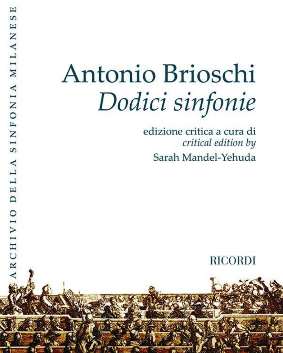 Dodici Sinfonie - Edizione Critica — Antonio Brioschi