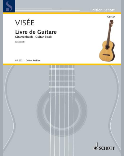 Guitar Book — Robert de Visée