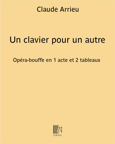 Un clavier pour un autre — Claude Arrieu