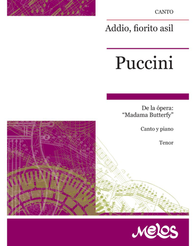 Addio, fiorito asil (from 'Madama Butterfly') — Giacomo Puccini