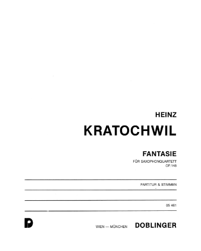 Fantasie, op. 148 — Heinz Kratochwil