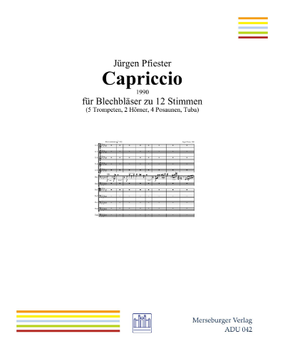 Capriccio — Jürgen Pfiester