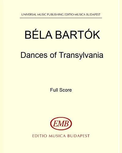 Dances of Transylvania, Sz. 96, BB 102b — 巴托克
