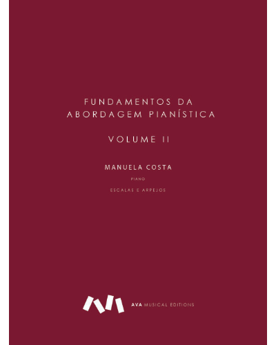 Fundamentos da Abordagem Pianística, Vol. 2 — Manuela Costa