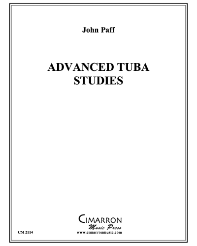 Advanced Tuba Studies — John Paff
