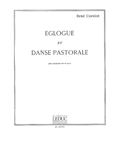 Églogue et danse pastorale — René Corniot