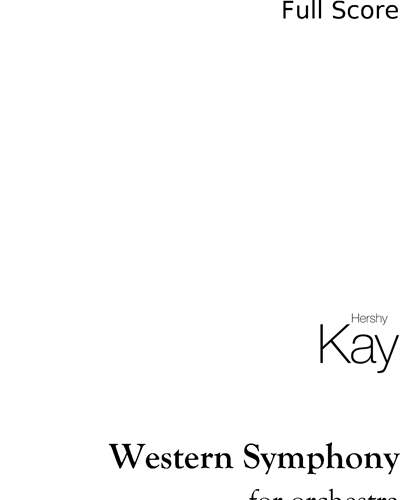 Western Symphony — Hershy Kay