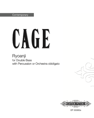 Ryoanji (double bass) — 约翰·凯奇