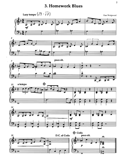 Homework Blues — Pam Wedgwood