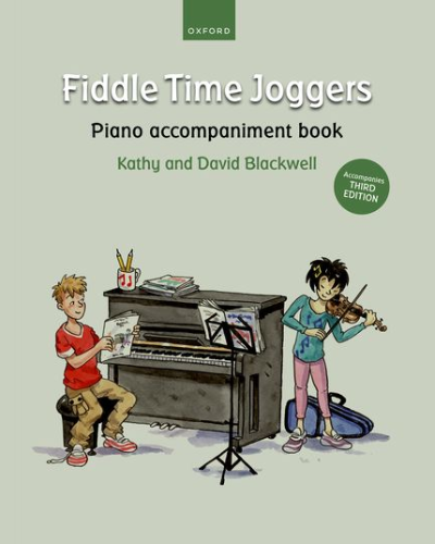 Fiddle Time Joggers Piano Accompaniment Book — Kathy Blackwell