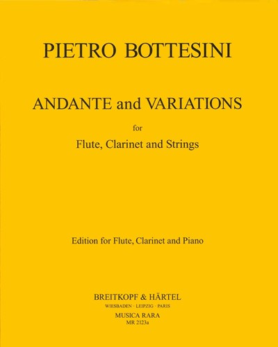 Andante und Variationen — Pietro Bottesini