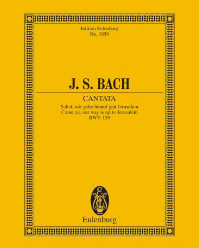 Cantata No. 159 (Dominica Estomihi) — 巴赫