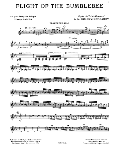 The Flight of the Bumble Bee — Nikolai Rimsky-Korsakov
