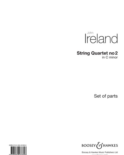 String Quartet No. 2 in C minor, op. posth. — 约翰·爱尔兰