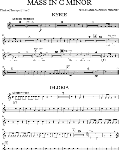 Mass in C minor, K. 427/417a — 莫扎特