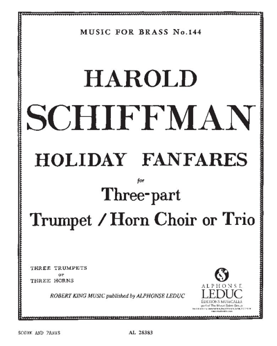 Holiday Fanfares — Harold Schiffman