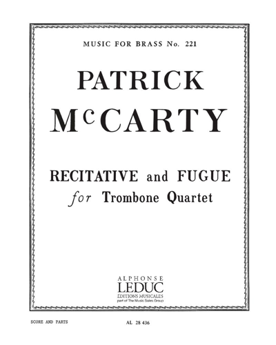 Recitative and Fugue — Patrick McCarty