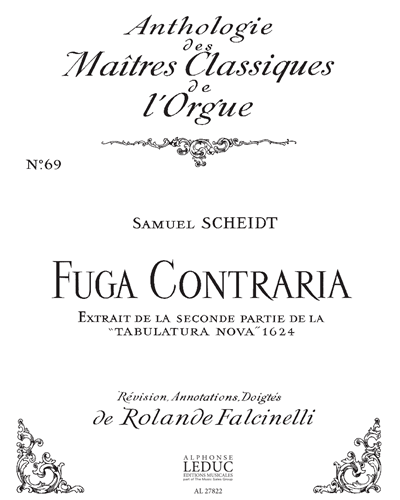 Fuga Contraria (Extract from the Second Part of the 'Tabulatura Nova', 1624) — 沙伊特