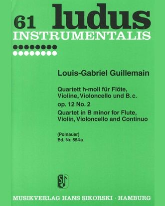 Quartet in B minor — Louis-Gabriel Guillemain