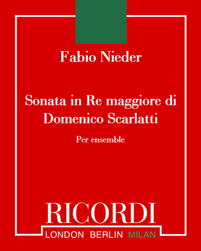 Sonata in D major 'Pastorale' (After Domenico Scarlatti) — Fabio Nieder