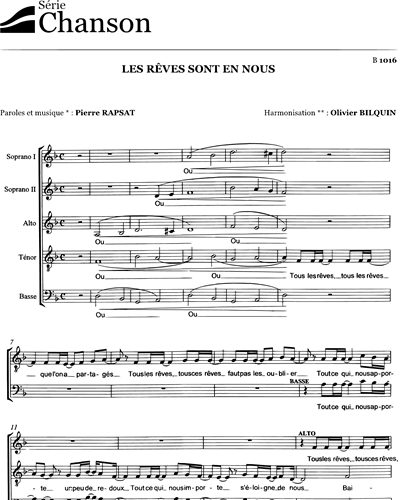 Les rêves sont en nous — Pierre Rapsat