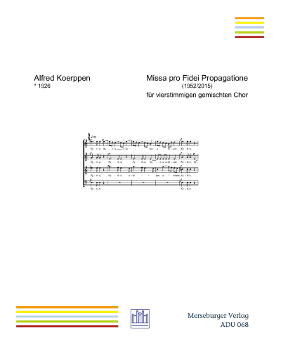 Missa pro Fidei Propagatione — Alfred Koerppen
