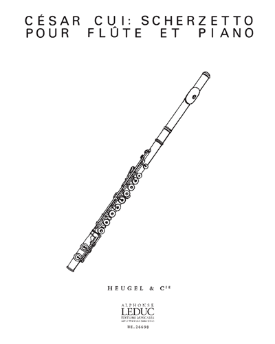 Scherzetto for Flute and Piano — 居伊