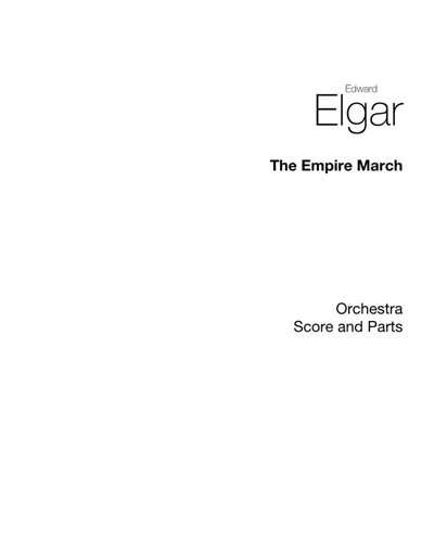 The Empire March — 埃尔加