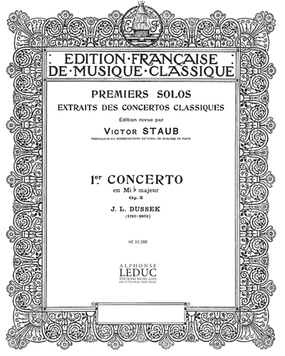 Solo No. 1 (from Concerto No. 1 in E-flat major, op. 3) — 杜舍克