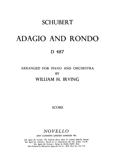 Adagio and Rondo, D. 487 — 舒伯特