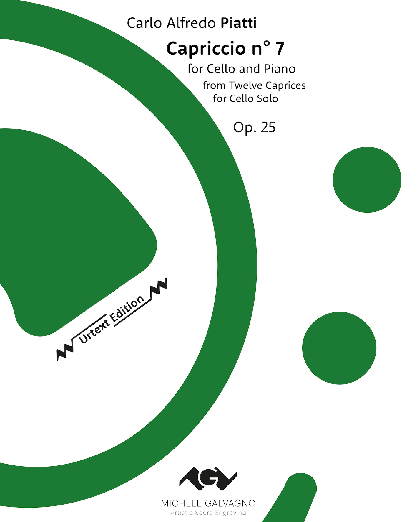 Capriccio No. 7, op. 25/7 (from 'Twelve Caprices for Cello Solo') — Carlo Alfredo Piatti