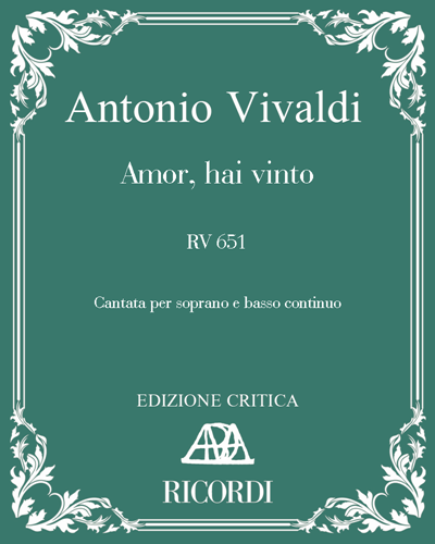 Amor, hai vinto — Antonio Vivaldi