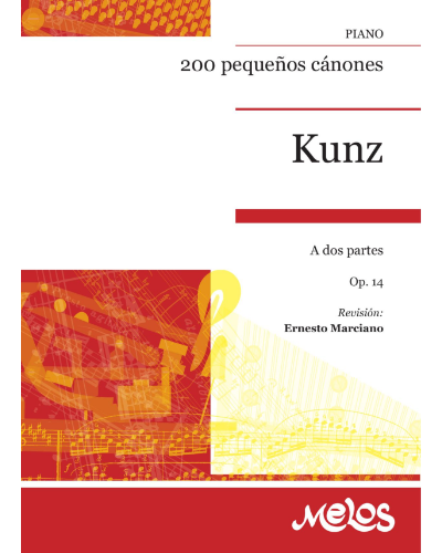 Two Hundred Short Two-Part Canons, op. 14 — Konrad Max Kunz