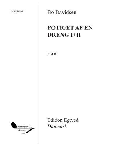 Portrait of a Boy I & II — Bo Davidsen