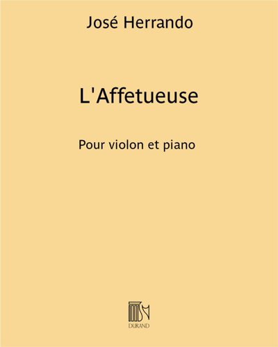 L'Affetueuse (extrait n. 1 de "10 pieces") — José Herrando