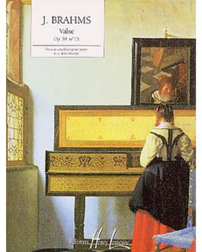 Waltz, op. 39 No. 15 — 勃拉姆斯