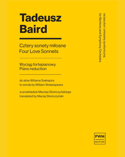 Four Love Sonnets — Tadeusz Baird