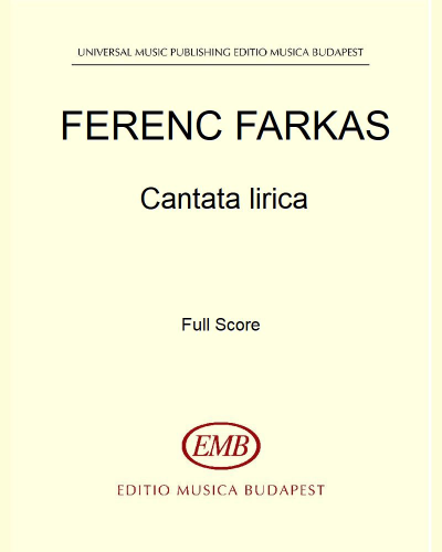 Cantata lirica — Ferenc Farkas