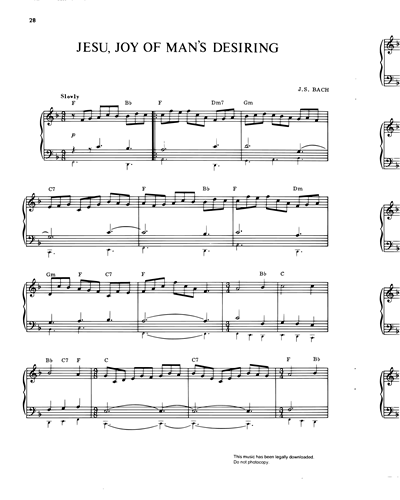 Jesu, Joy Of Man's Desiring — Johann Sebastian Bach