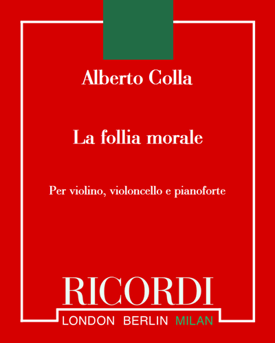 Trio No. 4 'La follia morale' — Alberto Colla