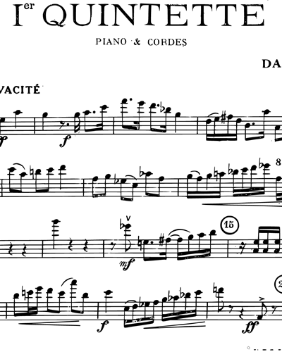 Quintet No. 1, op. 312 — 米约