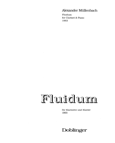 Fluidum — Alexander Müllenbach