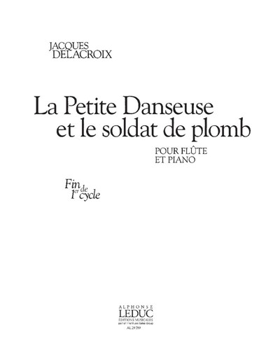 La petite danseuse et le soldat de plomb — Jacques Delacroix